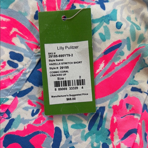 NWT - Lily Pulitzer - Tropical Print Shorts - Picture 8 of 11